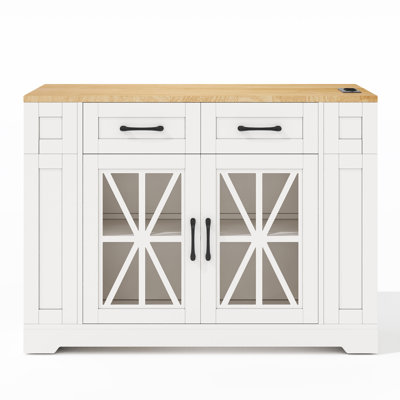 120 cm W Kitchen Island with Top
