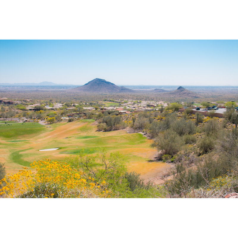 Desert Landscape. by Supitchamcsdam - Wrapped Canvas Print, 30cm H x 46cm W