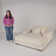 Braidon 59" Wide Upholstered Corduroy Sofa Couch With 5 Pillows