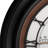 AcuRite  24-Inch, Illuminated Outdoor Wall Clock with Thermometer/Humidity Sensor, Roman Numerals, Metal Frame, and Glass Lens (75022M)
