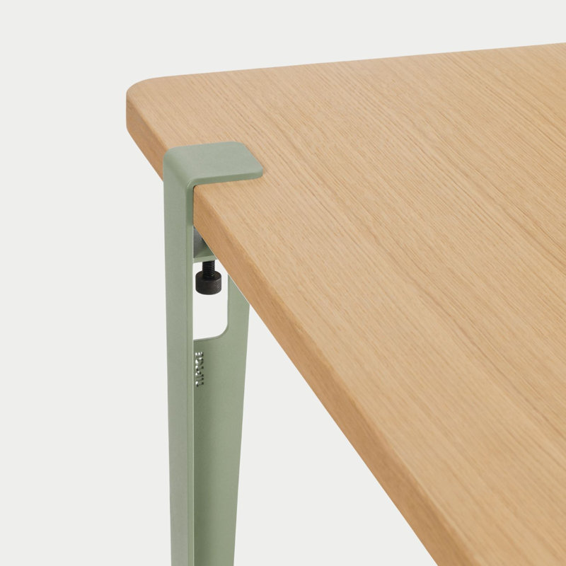 Tiptoe Dining Table, Eucalyptus Grey, 59.1"W x 29.5"D
