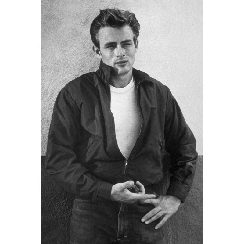 James Dean - reproduction de photo, H 36 po x l 24 po x P 0,1 po, Papier non encadré