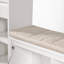 Banc de rangement, rangement pour hall d'entrée, tiroirs et armoire à chaussures rabattable, contemporain-130074018