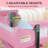 4 In 1 Baby Basinet, Bedside Bassinet For Baby, Height Adjustable Bassinet Bedside Sleeper With Lockable Wheels & Mosquito Nets-108688797