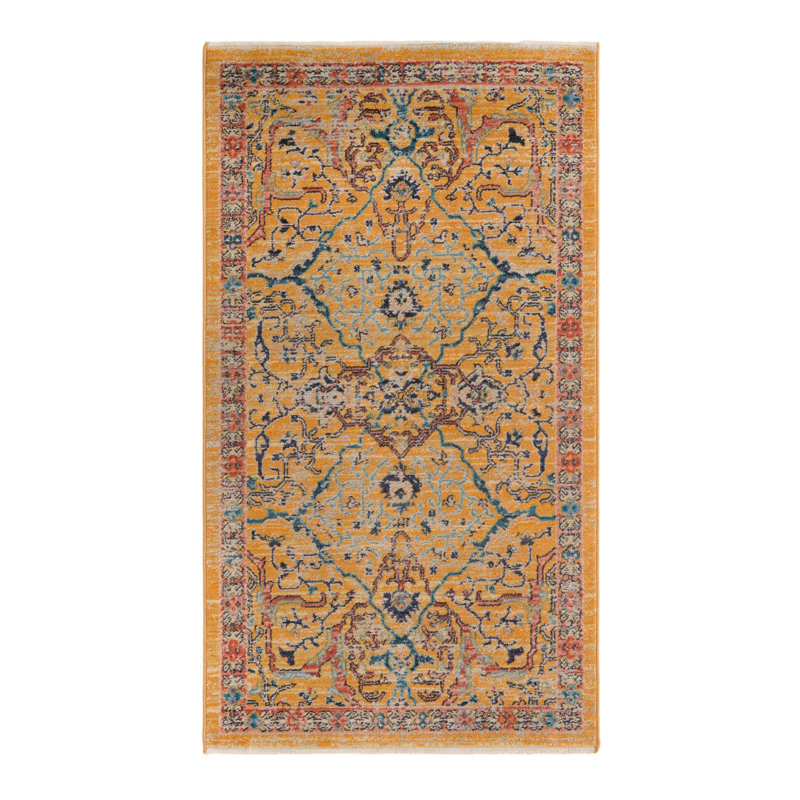 Alkire Floral Indoor Rug, Rectangle 2'11" x 5'3"