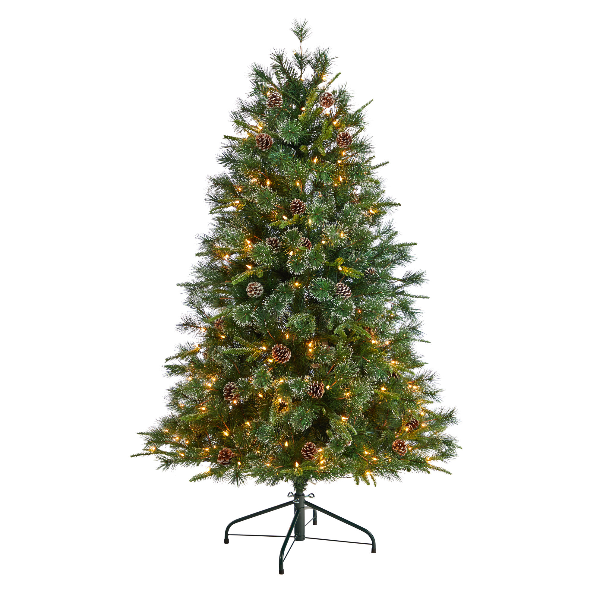 The Holiday Aisle® Green Realistic Artificial Pine Cashmere Christmas ...