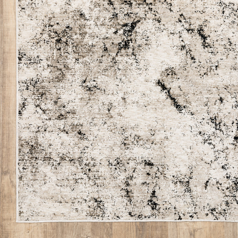 Gwern Abstract Indoor Rug, Rectangle 3'3" x 5'