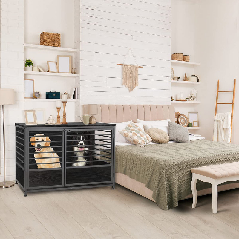 Caisse Kehoe, Grand (H 27,6 po x l 39,4 po x P 23,6 po), Noir