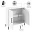 Armoire de rangement basse Caleshia-813588870