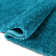 Feather Soft Modern Solid Shag Blue Area Rug