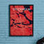 Stockholm City Map - No Frame Print-96667987