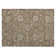 Machine Washable Indoor/Outdoor Cicel ACN1137 Brown Rug