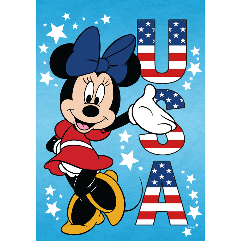Drapeau Disney House de Disney, 28 po x 40 po, sous licence officielle, vendu séparément