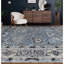 Oriental Hand-Knotted Wool Area Rug in Gray/Blue/Brown-1108918206-1076497410