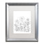 « simple fleur doodle », impression sur toile encadrée-70582985-19607715-19607714