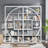Industrial 5-Tier White Etagere Bookshelf-1057980472