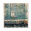 Mouette sur le quai I - Décoration murale en bois d'oiseau - sur bois de pin naturel-1046012747