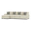 Canapé et méridienne modulaires en chenille de 146,25 po Ruthanne-86830447