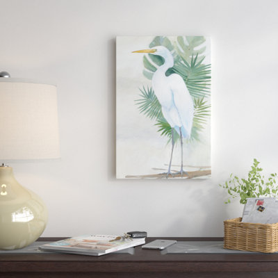 " Standing Egret II " Graphic Art