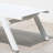 Aluminum Outdoor Lounger Outdoor Chaise Lounge Set with Table