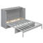 Grand lit escamotable avec grands tiroirs et port USB-121083020
