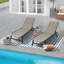 Mekiya 190cm Long Reclining Single Chaise