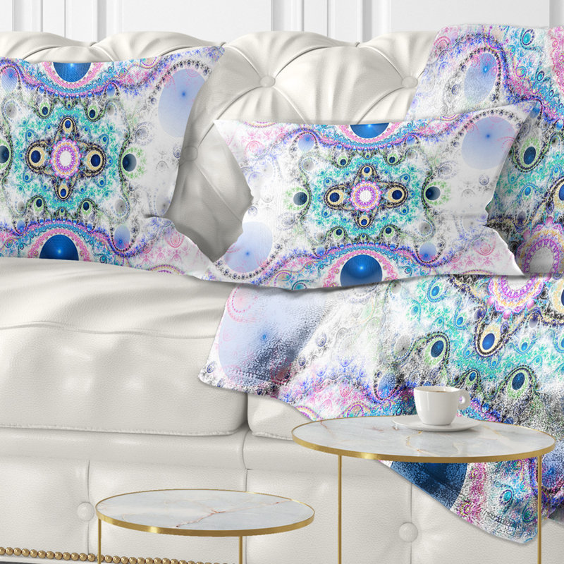 Abstract Reversible Throw Pillow