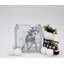 Pot de fleurs en verre
