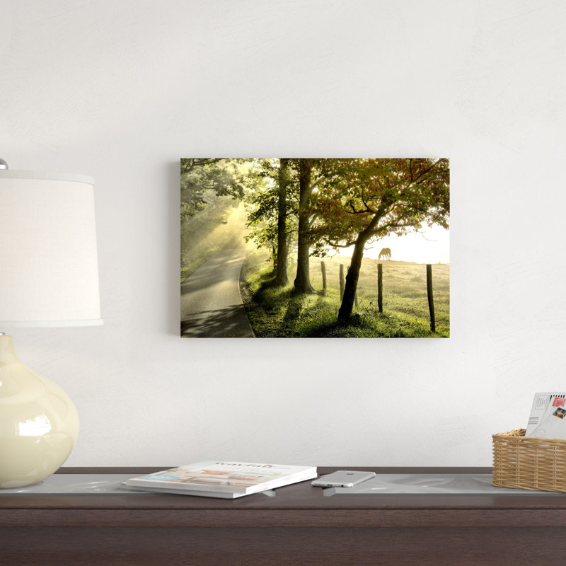 Morning Graze II - impression sur toile tendue, H 12 po x l 18 po x P 1,25 po