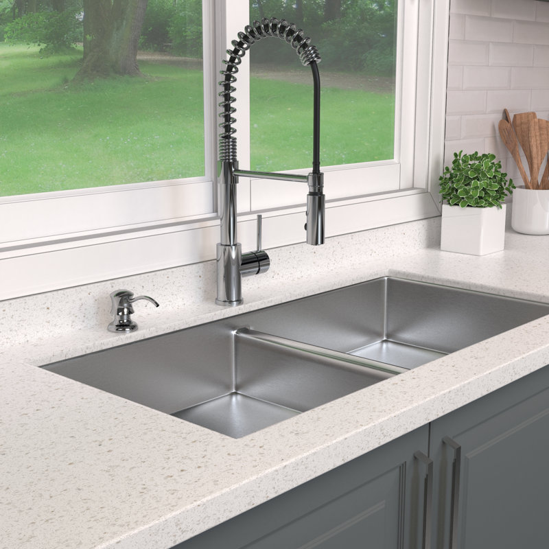 Premium Style Soap and Lotion Dispenser, Polished Chrome
