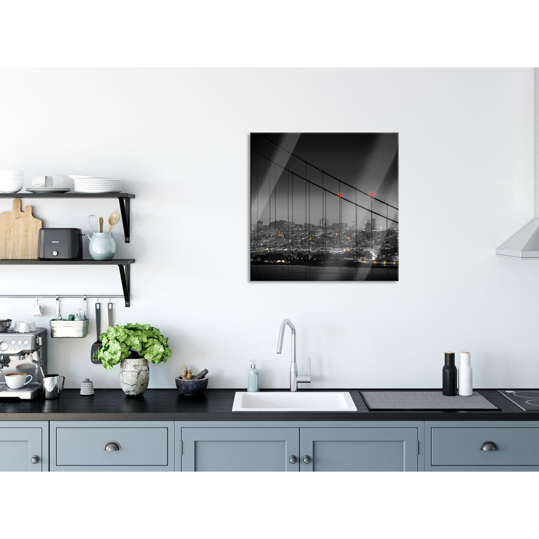 Glasbild "Skyline von San Francisco"