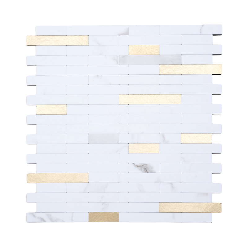 No Subject Wall Decals, White/Gold
