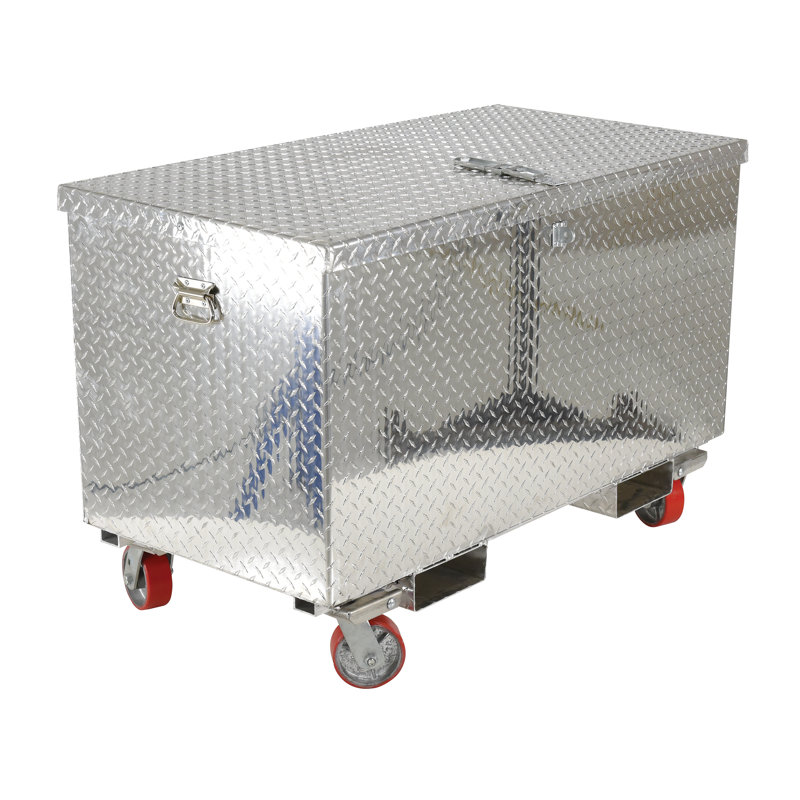 61.25" Tread Plate Portable Tool Box