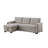 Upholstered L-Shaped Sectional Reversible-88672495