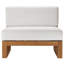 Chaise de patio en teck Upland