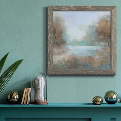 " Confetti Flowers I " Painting Print