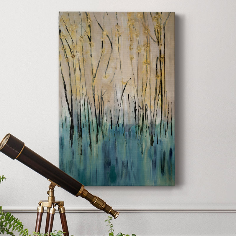 Mountain Air - peinture sur toile tendue, H 48 po x l 32 po x P 1 po