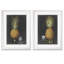 «Royal Brookshaw Pineapple I» par Vincent Van Gogh, ensemble de 2 reproductions d'art encadrées-2055965887-2055980976-2055980980