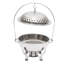 Réchaud 4,5L rond en acier inoxydable-90701284