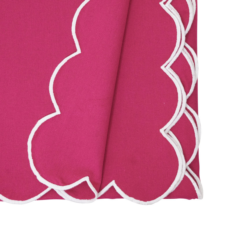 Nappe Scalloped Edge, 80 po x 80 po