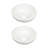 The Renovators Supply Inc. 11.25'' White Porcelain Circular Bathroom Sink