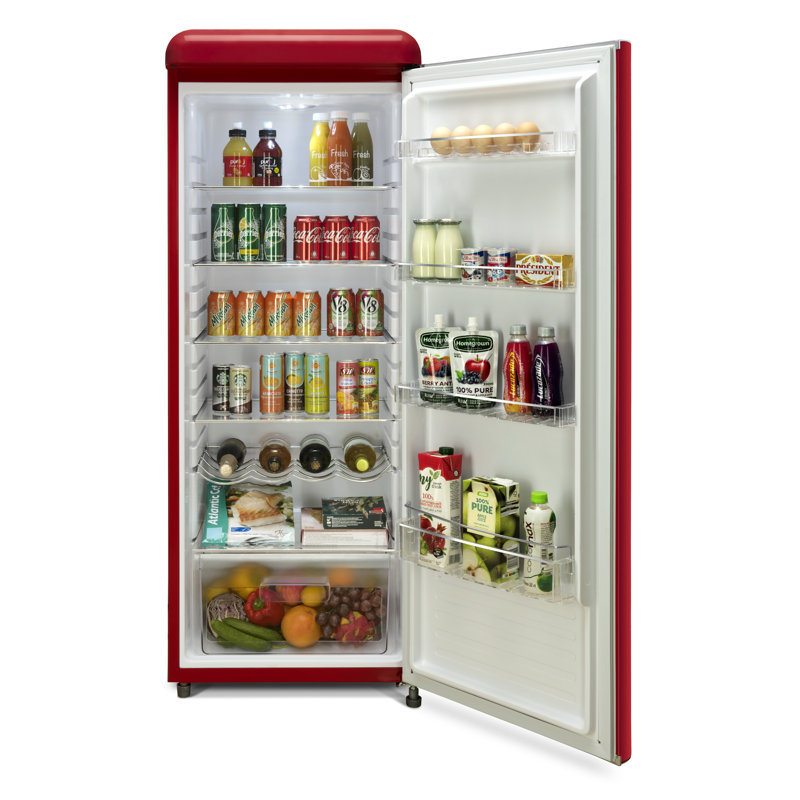 Epic 22" 9 Cubic Feet Refrigerator, Red