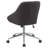 Jackman Brown Upholstered Adjustable Home Office Desk Chair-88702970