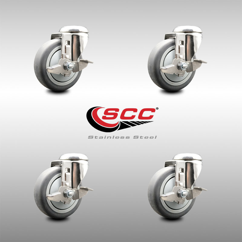 Thermoplastic Rubber Casters