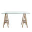 Brady Glass Writing Desk Executive Desk-1101111473-1101111478