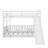 Twin Over Twin Low Bunk Bed With Ladder And Slide, Solid Wood Bunk Bed Can Be Converted Into Loft Bed-579534178