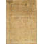 Wool Oriental Area Rug in Tan/Ivory