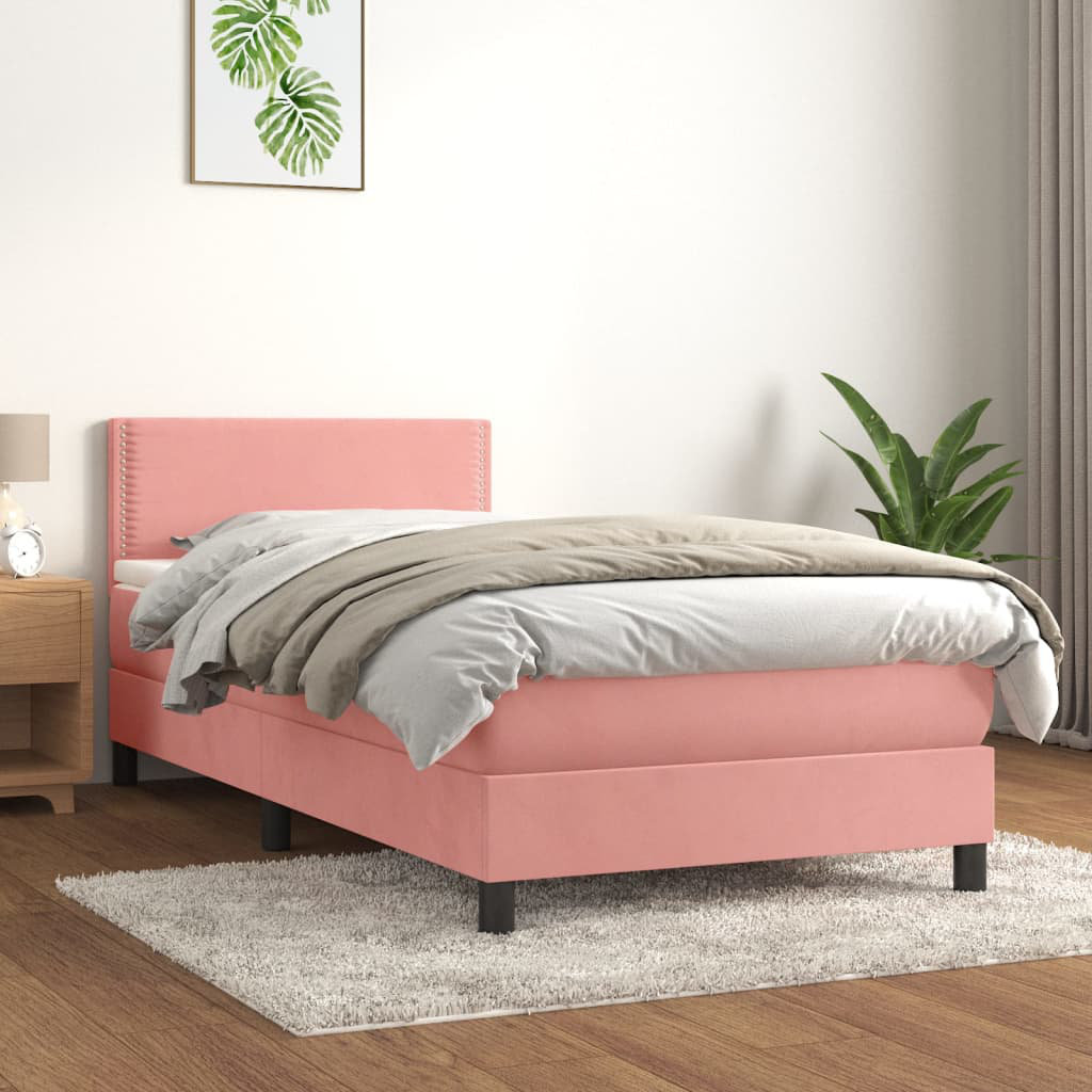 Boxspringbett Polemoine mit Topper