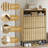 Sevyn 12 Pair Stackable Shoe Storage Cabinet-330784104