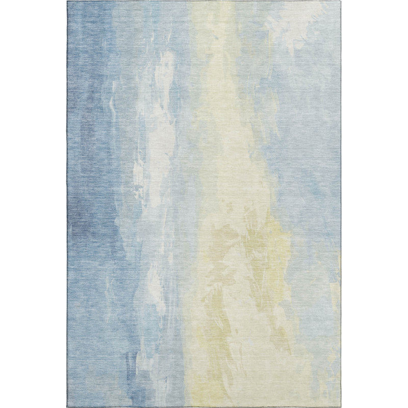 Premium Machine Washable Arnoldina AMF1844 Abstract Rug, Rectangle 10' x 14'